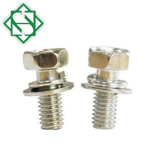 Shantou Hongsheng Phillips Đầu Hex <span class=keywords><strong>M5</strong></span> X 12Mm SEMS Phẳng/Tách Máy Giặt Bolt - Product Image 4