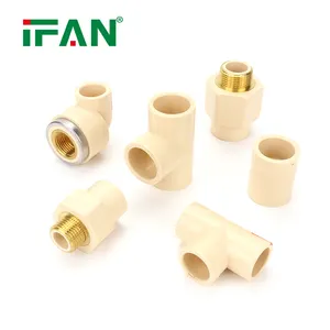 IFAN Manufacture Plumbing Material Fitting Custom DIN Standard Cpvc Fitting 20-63mm Pvc Fittings For Plumbing