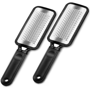 Râpe à pieds professionnelle géante en acier inoxydable pour éliminer les callosités, outil de spa, accessoires de soin des pieds en plastique, beauté et soins personnels - Product Image 1
