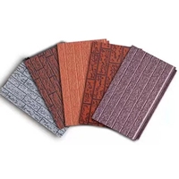 Nuevos Paneles Metálicos Resistentes al Fuego para Construcción, Paneles Sándwich Decorativos para Paredes