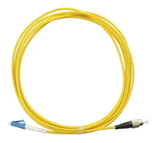 Cable de conexión de fibra, grado de telecomunicaciones, APC, 3m, SM, dúplex, LSZH