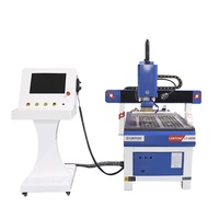 Cnc Mini Cnc Router Gravure Bois 6012 ATC Cnc Router Machine avec 4 Pièces Linéaire Type ATC Outils