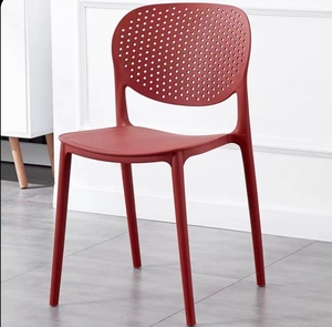 Grosir kursi mebel Restoran warna-warni kustom mewah desain Italia kursi makan <span class=keywords><strong>Stackable</strong></span> plastik PP - Product Image 4