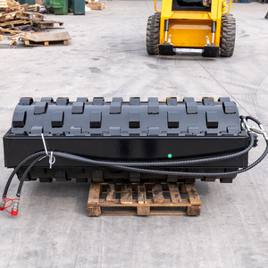 Roue de compactage à tambour de 1,5 m de large 670102-0174 pour chargeuse compacteuse, compactage intensif, construction routière - Product Image 2