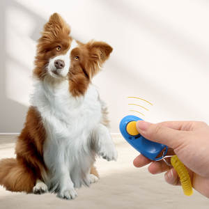 Venta al por mayor, dispositivo interactivo de entrenamiento de plástico para perros, Clicker, sonido, entrenador de mascotas, instrucciones para escuchar, suministros de entrenamiento para mascotas - Product Image 3