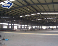 Estructura de acero ligero de diseño moderno Cobertizo de almacenamiento de metal para exteriores Edificios plegables económicos Almacén de China para Malasia