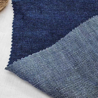 Tissu en denim 100 % chanvre écologique 21002, largeur 148 cm, 420 GSM, sergé teint en fil, pour sacs, vêtements, chaussures, certifié OEKO-TEX, biologique