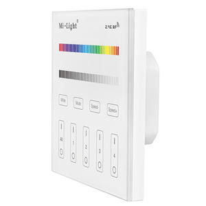 <span class=keywords><strong>MI</strong></span>-<span class=keywords><strong>LIGHT</strong></span> <span class=keywords><strong>T3</strong></span> pour RVB RGBW a mené la bande 4zone RF Panneau Télécommande Sans Fil miboxer led contrôleur de contrôle d'éclairage à la maison - Product Image 4