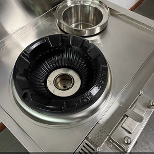 Вытяните горшок с пламенем, Автоматический Lpg 2 варочная плита, варочная плита, диапазон приготовления 1 горелка для жарки 1 для согревания супа - Product Image 3