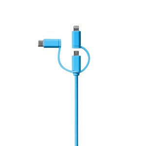 Cavo caricatore 100cm 6 in 1, multicolore; ideale per connettere e caricare più dispositivi elettronici. - Product Image 2