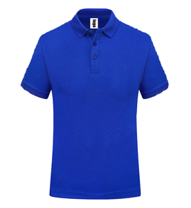 Latest <b>Men's</b> Solid <b>Blue</b> Knitted Short Sleeve Polo Shirt Regular Fit Casual Style OEM High quality <b>Men</b> Shirts - Product Image 1