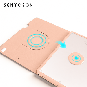 Étui pour tablette en cuir PU à 360 degrés SYX OEM/ODM avec support rotatif, fonction veille/réveil automatique pour <span class=keywords><strong>iPad</strong></span> Pro 12,9 pouces 2022 - Product Image 2
