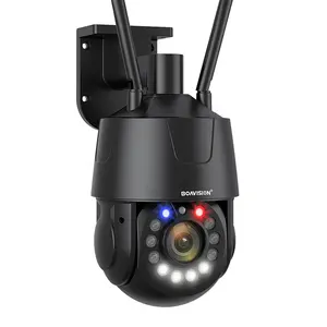 Telecamera esterna Wifi PTZ 4K 8MP HD telecamera IP da esterno 5MP AI tracciamento protezione di sicurezza PTZ Cam Laser 150M visione notturna