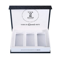 Boîte cadeau personnalisée en papier magnétique pour cosmétiques, soins des ongles, boîte d'emballage pour vernis à ongles en gel, huile