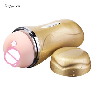 Su misura femmina artificiale figa vagina ano doppio canale maschile masturbazione tazza pene giocattolo del sesso per l'uomo - Product Image 5