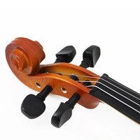 Violon d'étudiant professionnel allemand fait main en bois massif mat, tailles 4/4, 3/4, 1/2, 1/4, 1/8, 1/10, 1/16, vente en gros à prix réduit
