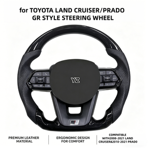 Volant en cuir LC300 OEM au <span class=keywords><strong>prix</strong></span> d'usine YZ pour <span class=keywords><strong>Toyota</strong></span> Prado <span class=keywords><strong>GR</strong></span> Style 2008-2021 <span class=keywords><strong>Land</strong></span> <span class=keywords><strong>Cruiser</strong></span> 2010-2021 - Product Image 1