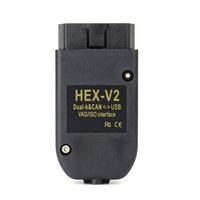 HEX V2 VAG V25.3 V24.7 VCDS 5053 AT162 + FT232 para Volkswagen Audi y más