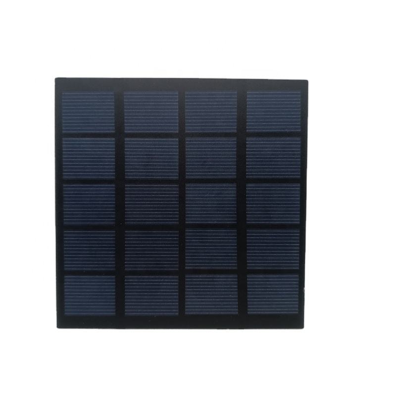 Polycrystalline Silicon Solar Panel 5V 1.5W 110x110mm Custom Mini Solar ...
