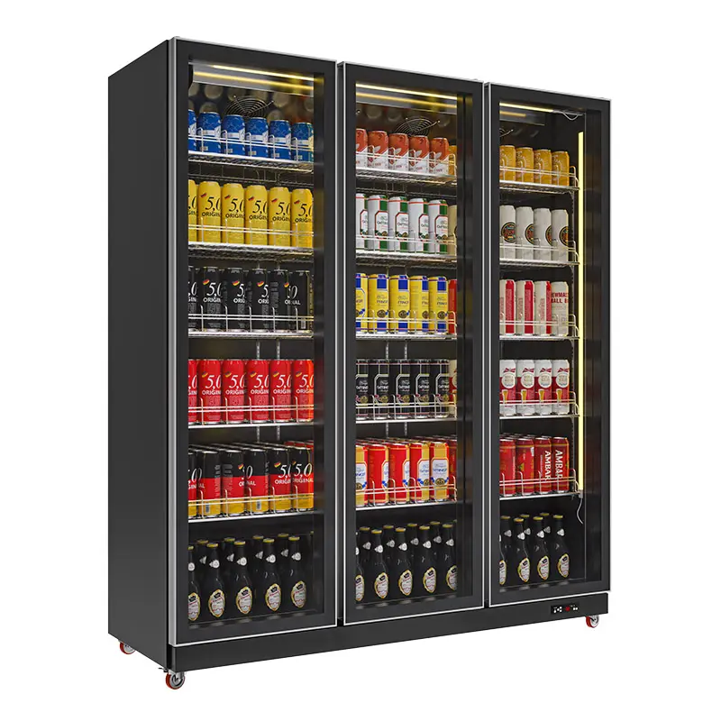 Коммерческий холодильник для холодных напитков, дисплей для бара, холодильник для пива