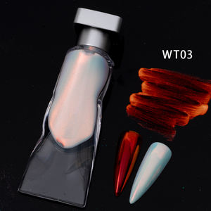 FEISHI Miroir Magique Poudre Liquide Aurora Poudre <span class=keywords><strong>Effet</strong></span> Miroir Chrome Art <span class=keywords><strong>Sirène</strong></span> Arc-En-Ciel Art Pigment Chrome - Product Image 3