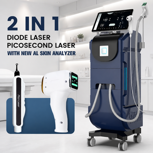 เครื่องกำจัดขน Perfectlaser 2 in 1 ไดโอดเลเซอร์และพิโคเลเซอร์ 808nm กำจัดขนถาวร ได้รับการรับรองมาตรฐาน CE ทางการแพทย์ - Product Image 1