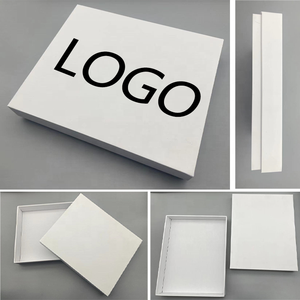 Sang Trọng Cao Cấp Cứng Nhắc Hộp Quà Tặng Cho Các Sản Phẩm Dưỡng Da Trên Dưới Giấy Bao Bì Miếng Bọt Biển Vật Liệu Tái Chế Hai Mảnh Cơ Sở Nắp - Product Image 1