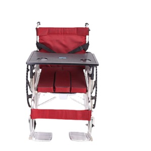 Silla de Ruedas Manual de Aleación de Aluminio 88x102x67cm Plegable Ligera Portátil para Ancianos y Discapacitados - Product Image 1