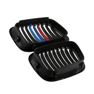 Nouvelle calandre noire mate style M pour E46, prise d'air de pare-chocs pour Série 3 1998-2001, amélioration en plastique ABS - Product Image 3