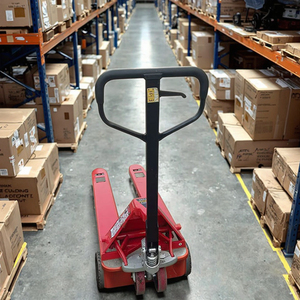 Neue Logistik Umzugs ausrüstung Lagers tapler Hochwertige hydraulische 3 Tonnen manuelle Hand palette Jack Truck zum Verkauf - Product Image 1