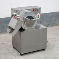Automatische snijmachine, commerciële elektrische multifunctionele fruit- en groentesnijder, uienhakker voor thuis en restaurant, aardappelen