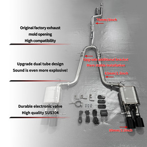 Échappement électronique à double tube pour BMW F10 F12 F18 520i 523i 525i 528i 530i 2.0t N20 Performance Catback - Product Image 2