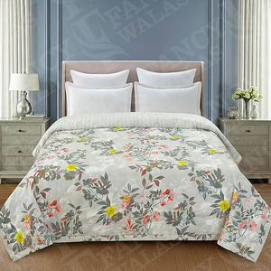 Edredón de Algodón con Estampado Floral – Cubrecama Acolchado Ligero para Decoración de Dormitorios, Ropa de Cama para el Hogar y Suministro al por Mayor - Product Image 5