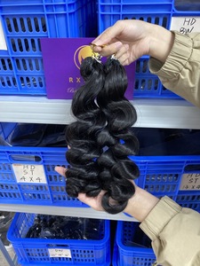 Capelli 100% umani # Capelli Ricci Sciolti 1b per Intrecciare, Capelli Umani di Alta Qualità Effetto Piumato per Acconciature, <span class=keywords><strong>Prodotti</strong></span> di Bellezza per Donne - Product Image 1