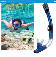 Wave New Natation tuba adultes silicone professionnel tube respiratoire plongée en apnée natacion mergulho équipement de tube sous-marin