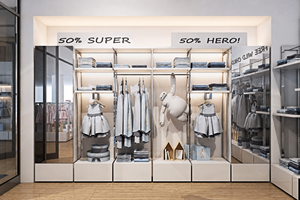 Diseño de Tienda de Ropa Infantil Personalizada LUX, Proveedor de Muebles y Exhibidores para Ropa de Niños para Tiendas Minoristas y Boutiques - Product Image 6