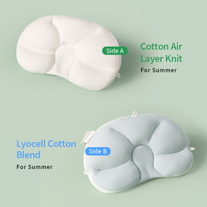 Personalizado al por mayor TPE tubo de <span class=keywords><strong>fibra</strong></span> de silicona partículas llenas de doble cara Lyocell <span class=keywords><strong>almohada</strong></span> del bebé - Product Image 3