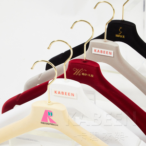 Robe de mariée boutique logo <span class=keywords><strong>personnalisé</strong></span> cintres pour robes de soirée, antidérapant épaissi Cheongsam Xiuhe cintres - Product Image 2
