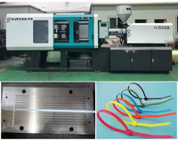 Attaches de câble en nylon Machine de moulage par injection Attaches de verrouillage Machine d'injection plastique