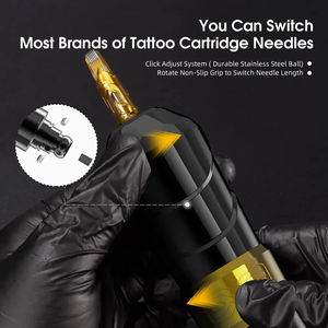 XNET F L U X E X O <span class=keywords><strong>M</strong></span> A X 2400mAh Potente Motor Profesional Inalámbrico Rotary Tattoo Machine Pen con Batería Doble para Arte Corporal - Product Image 4