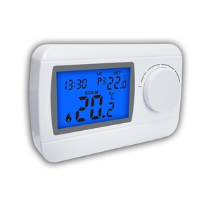 230V Grand Cadran Bouton <span class=keywords><strong>Programmable</strong></span> Hebdomadaire Plancher Chauffant <span class=keywords><strong>Thermostat</strong></span> Électronique pour Chaudières - Product Image 4