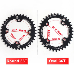 OEM/ODM BUCKLOS 96BCD горный велосипед цепной 32 т 34 Т 36 т 38 т узкая широкая зубчатая пластина Асимметричные велосипедные детали - Product Image 5