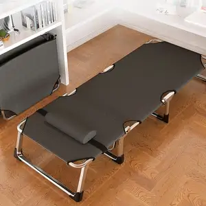 Salon moderne personnalisé canapé-lit simple pliant portable lit réglable de bureau lit pliant pour la maison