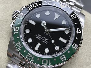 Reloj Mecánico de Buceo de Lujo de la Mejor Calidad, Resistente al Agua, 40 mm, VS Factory V3, Acero 904L, Movimiento ETA 3285, 126720 Sprite GMT - Product Image 2