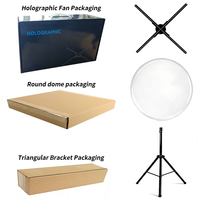 Espositore Luminoso 3D OEM del Produttore, Insegna LED Rotante con Supporto per Negozi, Feste ed Eventi