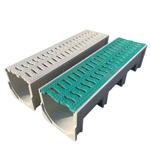 Canale di drenaggio composito BMC con griglie in FRP - Product Image 1