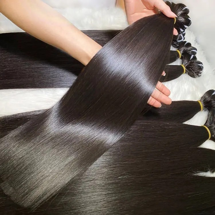 Paquets de cheveux dessinés par double