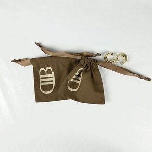 Factory Direct Price Silk Ribbon Cotton Drawstring <b>Bag</b> Reusable Storage <b>Bag</b> Pouch Cotton Fabric Gift <b>Packaging</b> <b>Bag</b> for Jewelry - Product Image 6