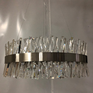 JC LIGHTING Modern Luxury American Style <strong>Light</strong> Round Chandelier Living Room <strong>Chrome</strong> Crystal <strong>Pendant</strong> for Asian House - Product Image 4