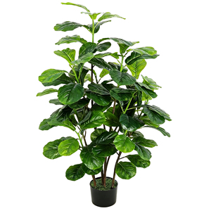 <span class=keywords><strong>Albero</strong></span> di <span class=keywords><strong>Ficus</strong></span> Lyrata Artificiale Realistico, Piante Artificiali Ecologiche per Decorazioni di Matrimoni, Eventi e Feste - Product Image 6